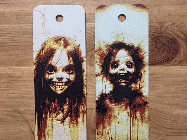 x2 Creepy Bookmarks
