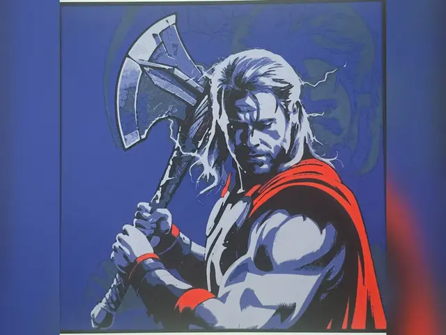 HueForge model: Thor God of Thunder HueForge Print by Thadius