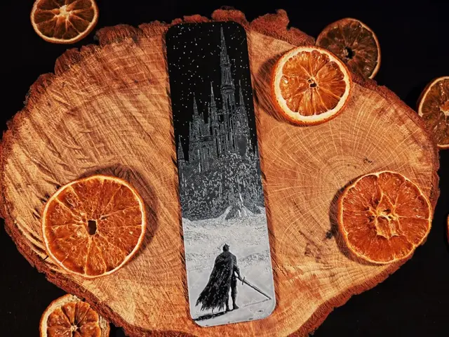 HueForge model: Upcoming fight bookmark by EternalDesigns3D
