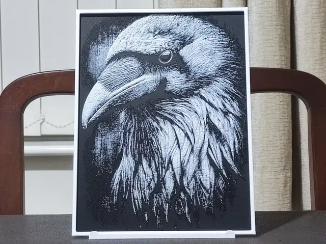 Raven - 2 Color HueForge