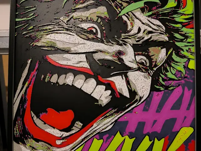 HueForge model: JOKER BATMAN by Dark behelit