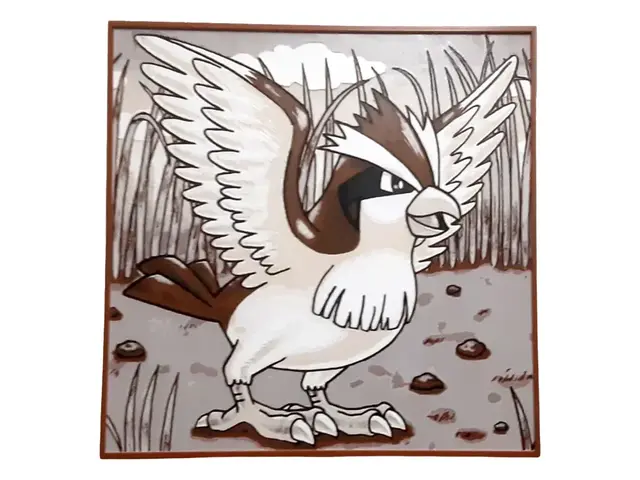 HueForge model: Pidgey Pokemon Hueforge Pidgeotto Pidgeot Flying by Elsie Moonshadow