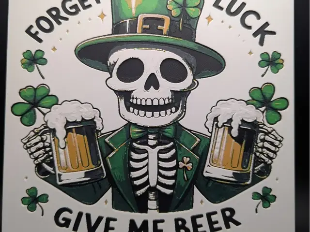 HueForge model: St. Patty's Beer Hueforgw by the_bearded_jedi