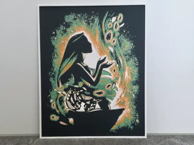 HueForge model: Disney Pocahontas Hueforge by RIVY3Dprint