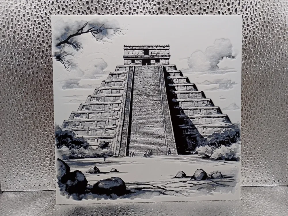 Chichén Itzá – Hueforge by Borishotch Industries HueForge model: Chichén Itzá – Hueforge by Borishotch Industries