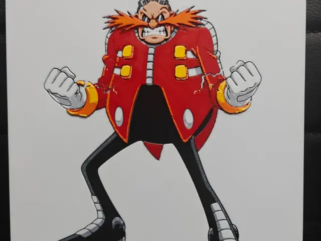 HueForge model: Doctor Ivo "Eggman" Robotnik by TheHueforgeLady