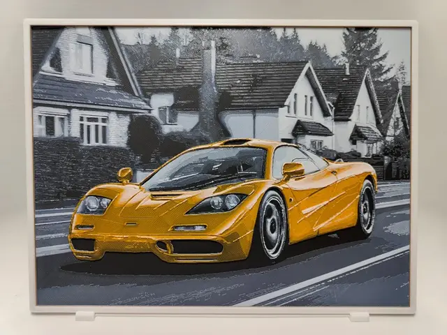 HueForge model: McLaren F1 - Hueforge by BeaN