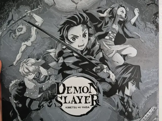 HueForge model: Demon Slayer Wall Art by FiremanprintsIRL (BR3Design)