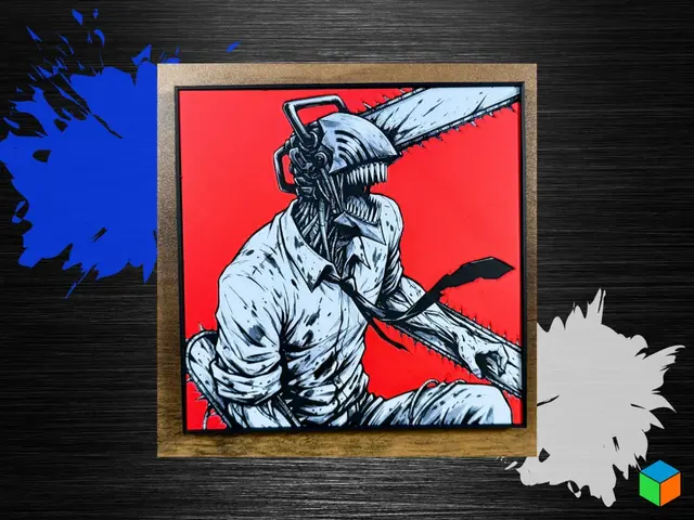 HueForge model: Denji Chainsaw Man HueForge Poster by 3D Prints By Vic
