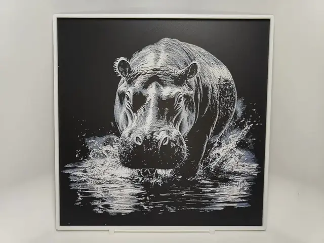 HueForge model: Hippo - Hueforge by BeaN