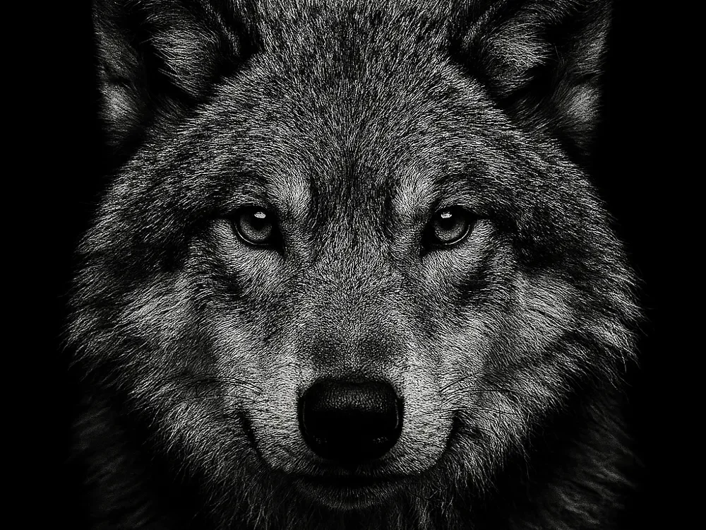 Hueforge Wolf by cterry2000 HueForge model: Hueforge Wolf by cterry2000