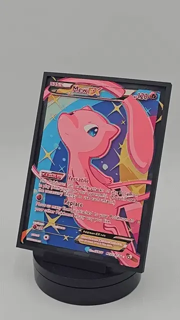 HueForge model: Mew EX #RC24 Pokemon Legendary Treasures Hueforge by Loki