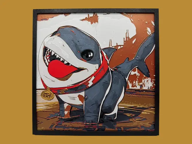 HueForge model: Jeff The Land Shark - Marvel Rivals by Canadian Gamer