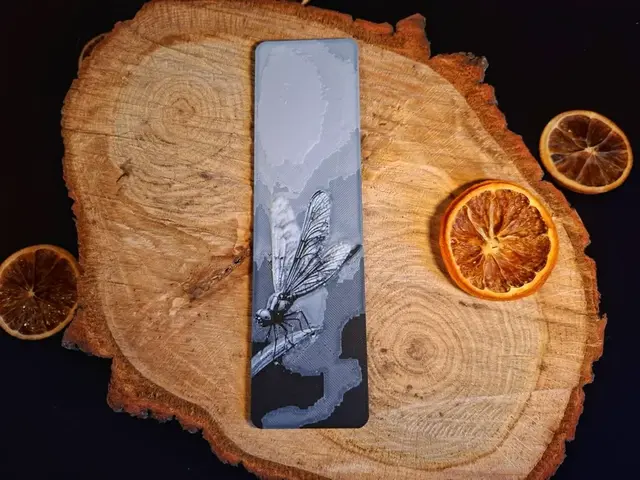 HueForge model: Dragonfly 2 bookmark by EternalDesigns3D