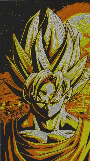 HueForge model: Hueforge Goku by Litolunar