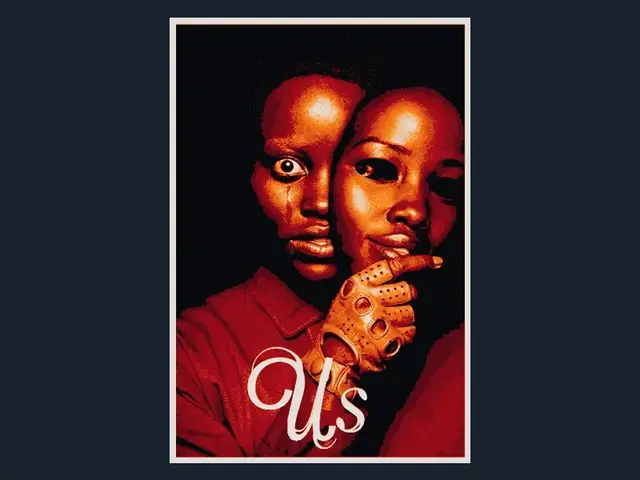 HueForge model: Us (Movie Poster - HueForge) by HugheCraft