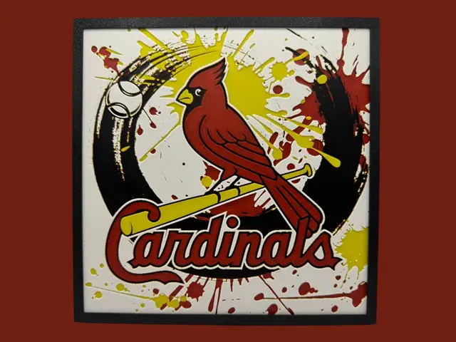 HueForge model: Cardinals - Series 2 - MLB by Canadian Gamer