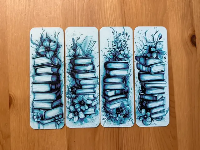 HueForge model: x4 bookmarks by Morganja