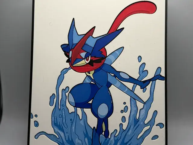 HueForge model: Pokemon Hueforge - Greninja Splash by MonkeyForge 3D