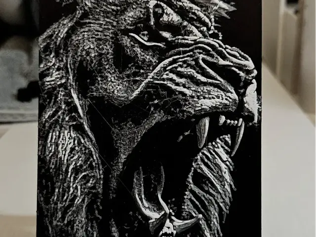HueForge model: Lions head by Mano's 3d_Art