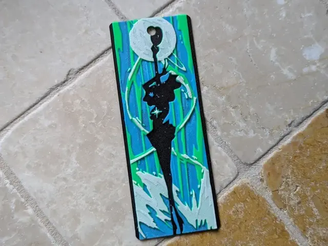 HueForge model: Sailor Neptune Bookmark - Hueforge by suaimondi