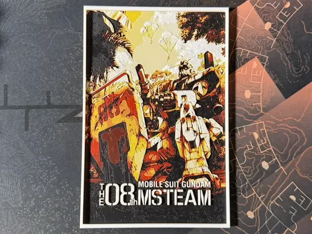 HueForge model: Mobile Suit Gundam: The 08th MS Team - HueForge by ZorPrime7