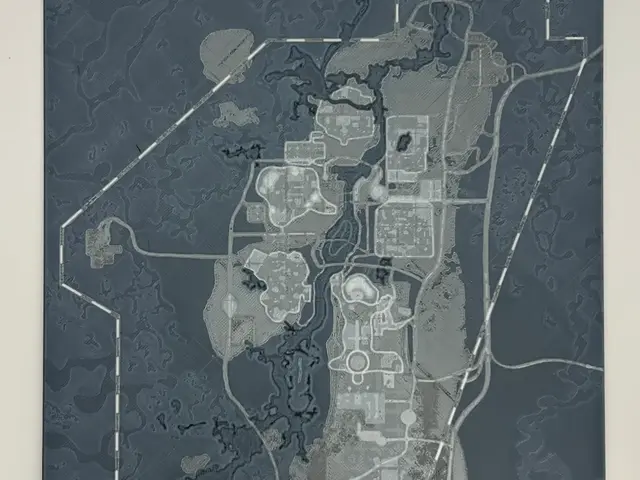 HueForge model: Fallout 4 Nuka World Map HueForge by CreativeDestructions