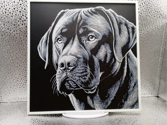 HueForge model: Canarian Mastiff – Hueforge 3D-Printed Artwork by Borishotch Industries