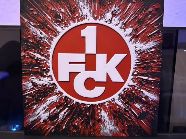 HueForge model: 1. FC Kaiserslautern FCK HueForge by Reeftank&more