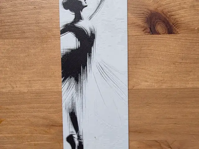 HueForge model: Ballet Dancer Bookmark by Morganja