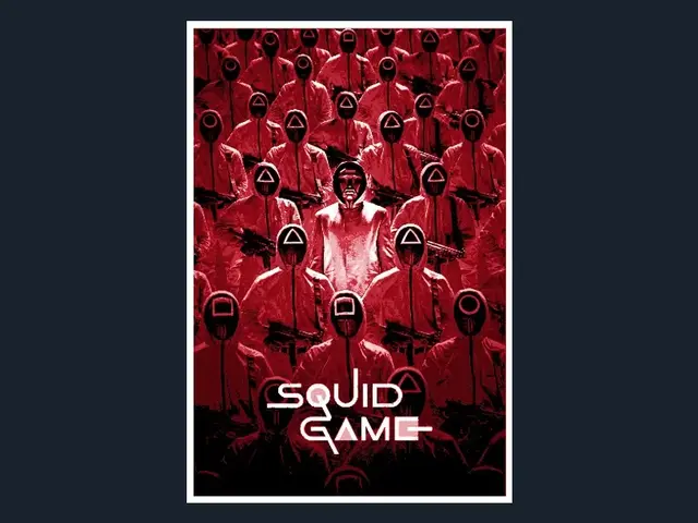 HueForge model: Squid Game (Series Poster - HueForge) by HugheCraft