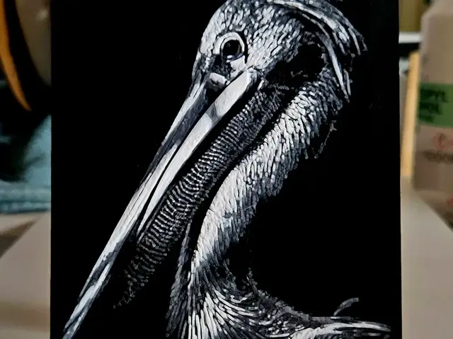 HueForge model: Pelican by Mano's 3d_Art