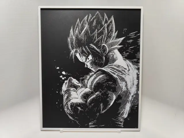 HueForge model: Goku - Hueforge by BeaN