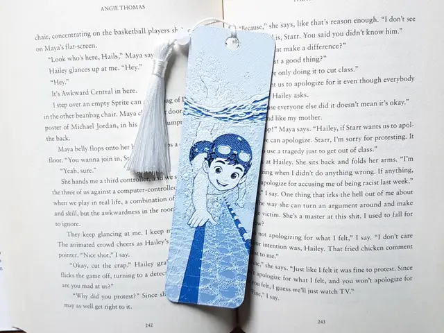 Bookmark, Boy Swimmer