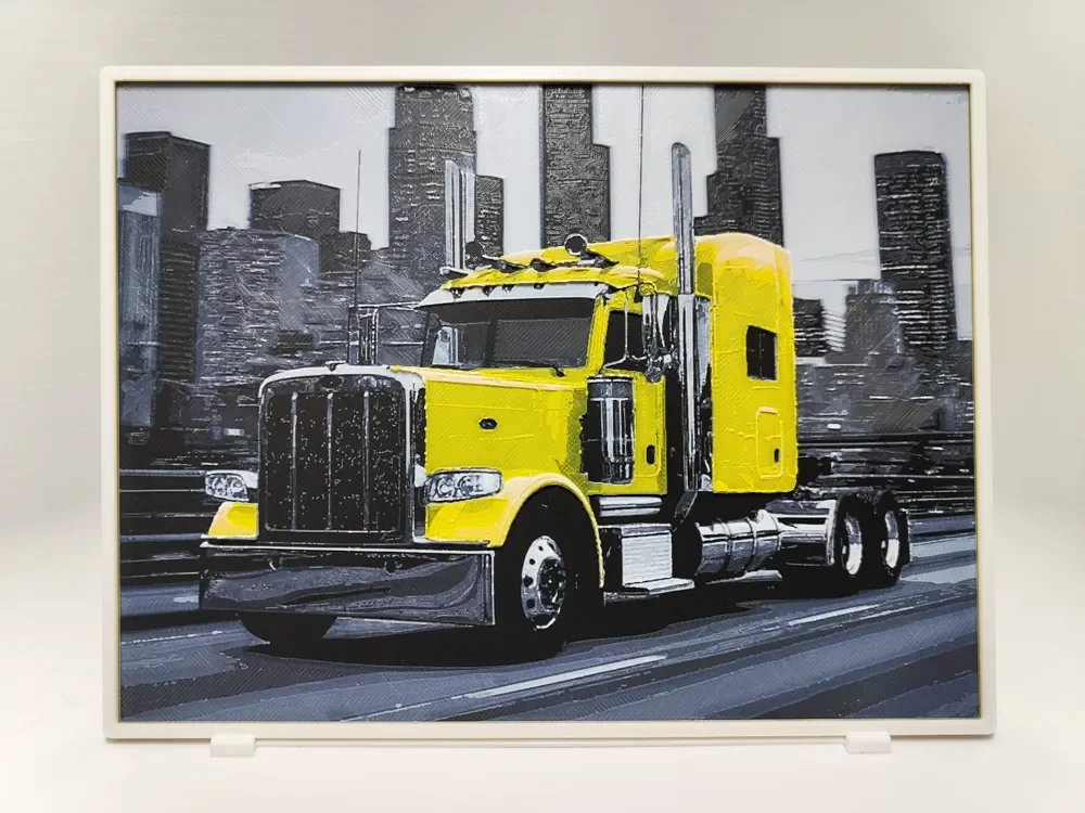 Peterbilt 389 - Hueforge by BeaN HueForge model: Peterbilt 389 - Hueforge by BeaN