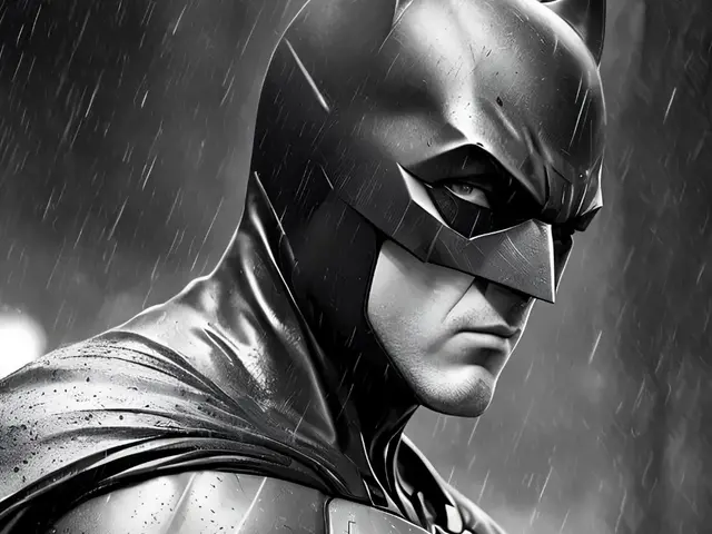 HueForge model: Batman 200x200 by Krave