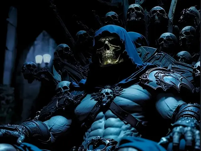 HueForge model: Skeletor 200x200 by Krave