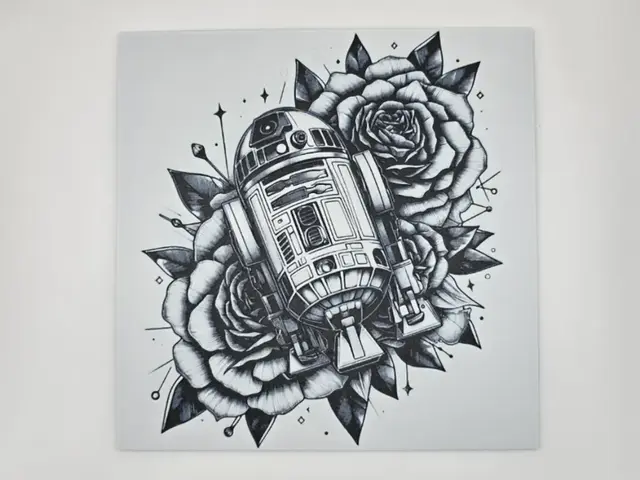R2D2 flowers Star Wars