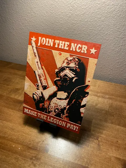 Hueforge - Fallout - Joint the NCR Poster