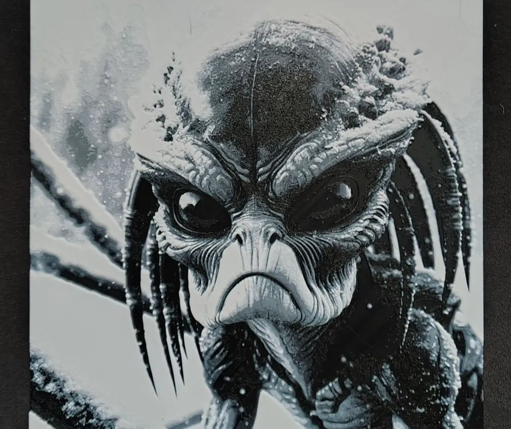 Baby Predator HueForge by fD.667 HueForge model: Baby Predator HueForge by fD.667