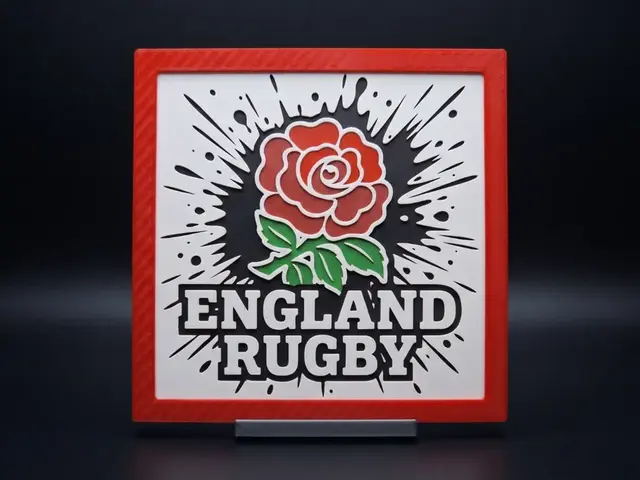 HueForge model: England Rugby - Hueforge Wall Arrt by LED