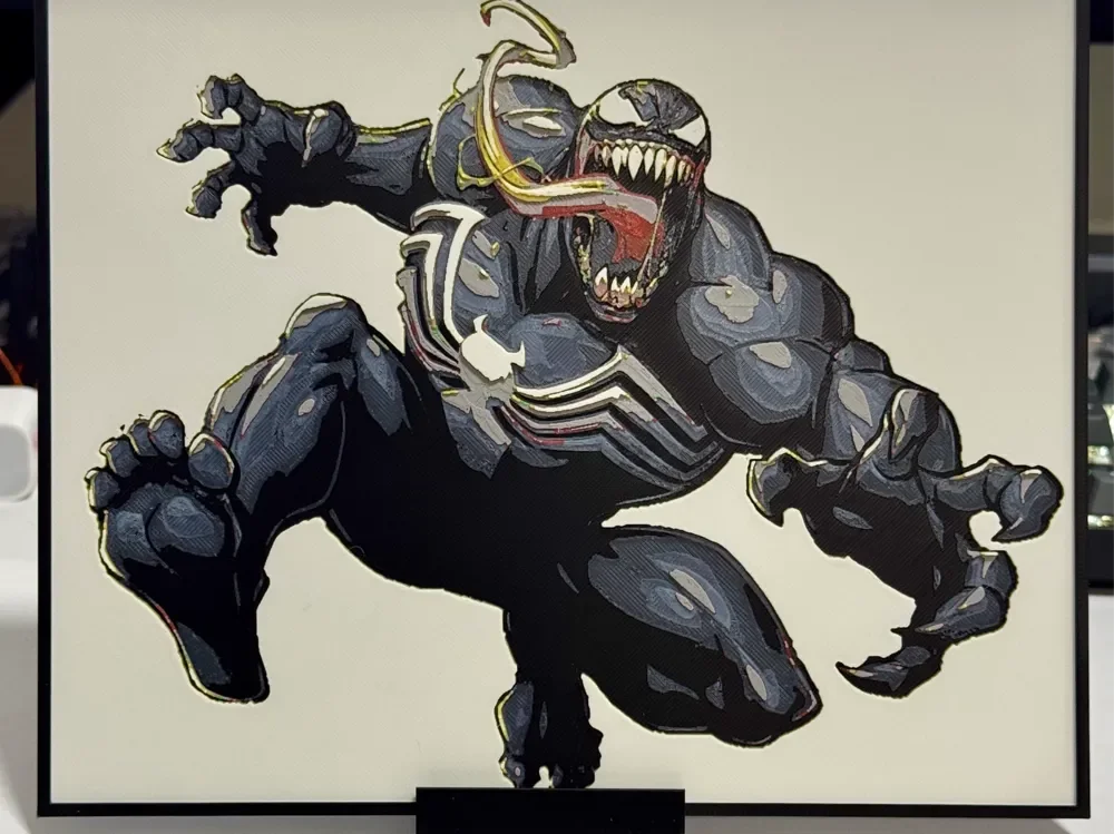 Venom Attack - Hueforge by Strata Prints HueForge model: Venom Attack - Hueforge by Strata Prints
