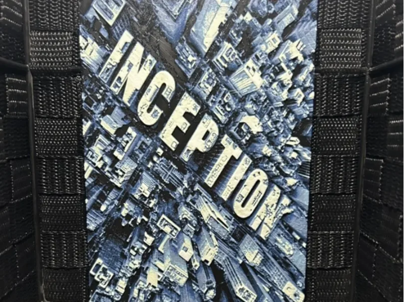 Hueforge Movie Poster - Inception - by JoDau HueForge model: Hueforge Movie Poster - Inception - by JoDau