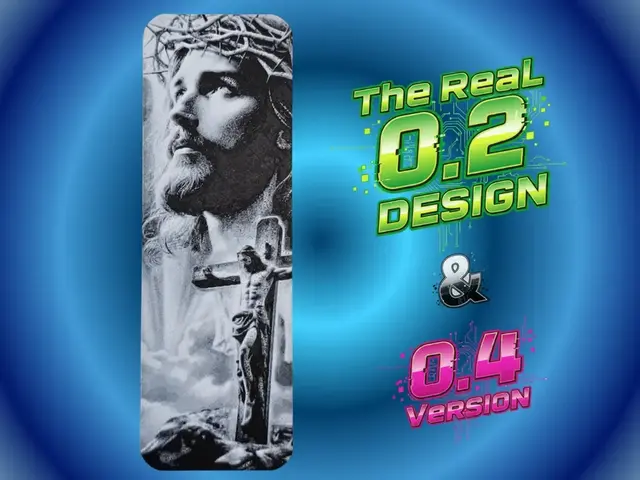 HueForge model: Jesus Bookmark by Atrus Design