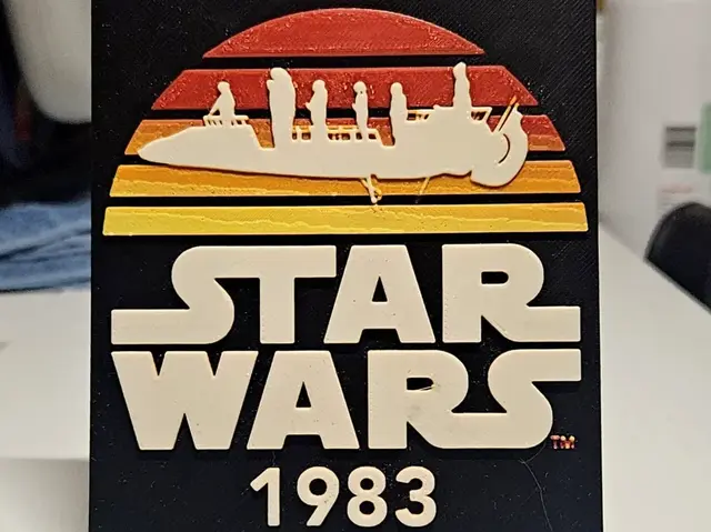 HueForge model: Star Wars 1983 by Mano's 3d_Art