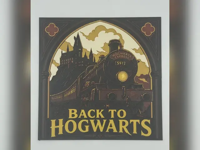 Back to Hogwarts Express HueForge Print