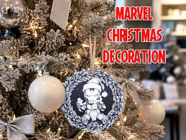 HueForge model: Ironman Baby Marvel Christmas Decoration Tree by Danz