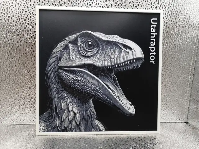 HueForge model: Utahraptor – Hueforge by Borishotch Industries