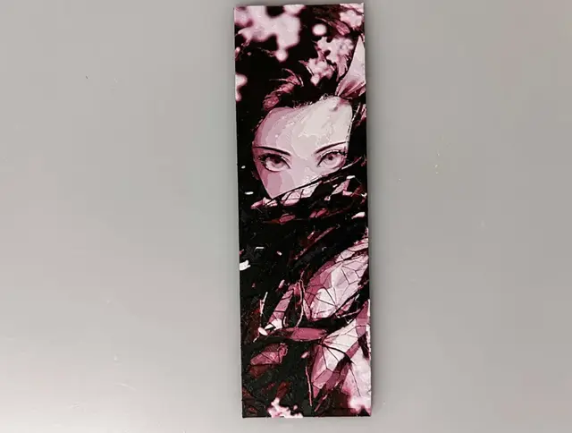 HueForge model: Nezuko - Bookmark by 3djd