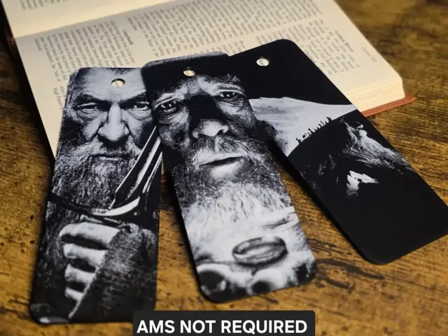 HueForge model: The Lord of the Rings Bookmarks - Set of 3 by N0vA Designs